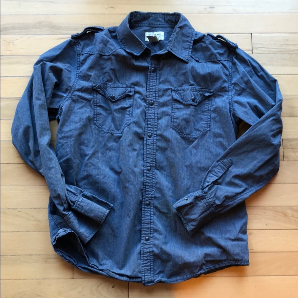 American Rag Stripes Button Down